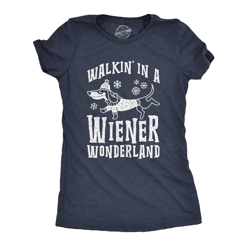 Sleeveless Women T Shirt for Summer ComfortWalkin In A Wiener Wonderland Women's T Shirt Sleeveless Women T Shirt for Summer ComfortWalkin In A Wiener Wonderland Women's T Shirt