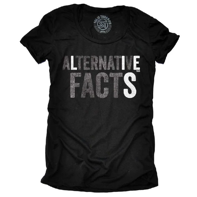Puff Sleeve Women T Shirt for a Fashion - Forward LookWomen's Alternative Facts T-shirt Puff Sleeve Women T Shirt for a Fashion - Forward LookWomen's Alternative Facts T-shirt