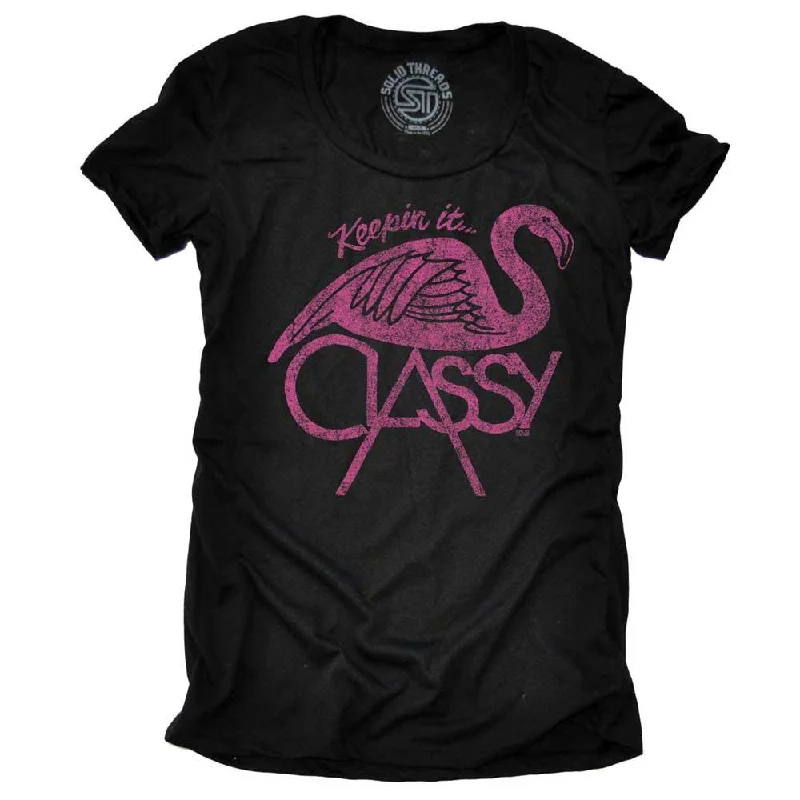 Muscle Women T Shirt for a Sporty and Casual LookWomen's Keepin' It...Classy T-shirt Muscle Women T Shirt for a Sporty and Casual LookWomen's Keepin' It...Classy T-shirt