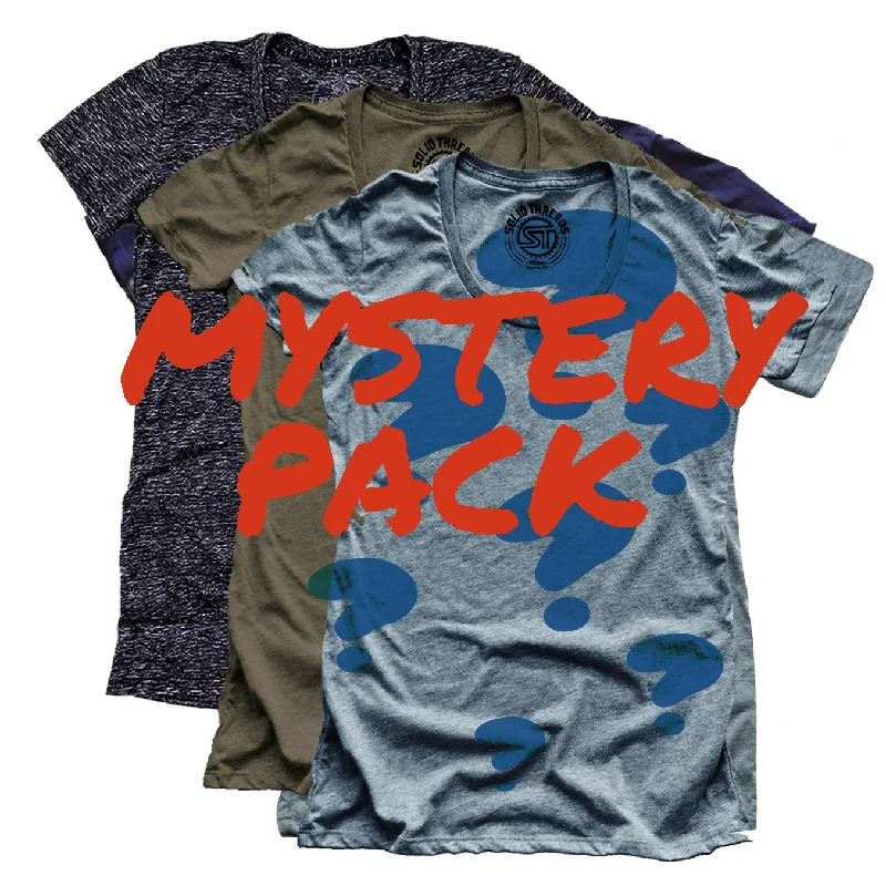 Sleeveless Women T Shirt for Summer ComfortWomen's Mystery Pack | 3 Sneaky Good T-Shirts Sleeveless Women T Shirt for Summer ComfortWomen's Mystery Pack | 3 Sneaky Good T-Shirts