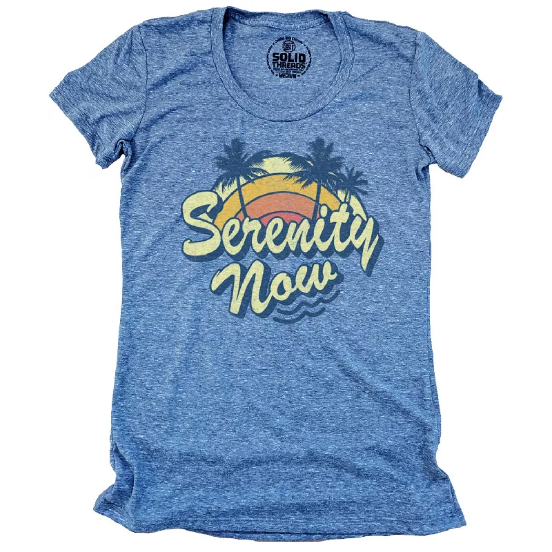 Plus Size Women T Shirt for a Comfortable and Flattering FitWomen's Serenity Now T-shirt Plus Size Women T Shirt for a Comfortable and Flattering FitWomen's Serenity Now T-shirt