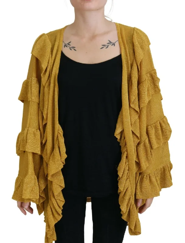 Wrap - Style Women's Lambswool Sweater Dresses in Elegant ShadesAniye By Long Sleeves Ruffled Women Cardigan Women's Sweater Wrap - Style Women's Lambswool Sweater Dresses in Elegant ShadesAniye By Long Sleeves Ruffled Women Cardigan Women's Sweater