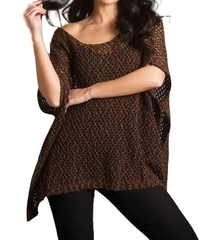 Sleeveless Women's Silk Blend Sweater Dresses for a Sophisticated LookCrochet Poncho In Spice Sleeveless Women's Silk Blend Sweater Dresses for a Sophisticated LookCrochet Poncho In Spice