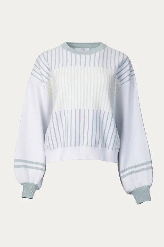 Wrap - Style Women's Lambswool Sweater Dresses in Elegant ShadesHygea Slouchy Striped Sweater In Age Wrap - Style Women's Lambswool Sweater Dresses in Elegant ShadesHygea Slouchy Striped Sweater In Age