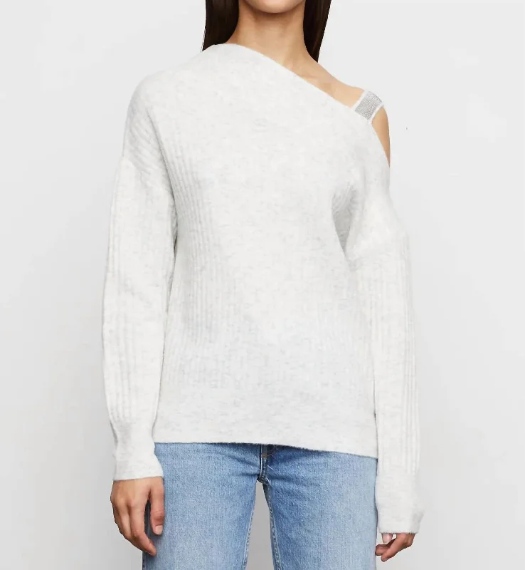 Empire Waist Women's Alpaca Wool Sweater Dresses in Earthy TonesKiara Ribbed Asymmetrical Sweater In Silver Empire Waist Women's Alpaca Wool Sweater Dresses in Earthy TonesKiara Ribbed Asymmetrical Sweater In Silver