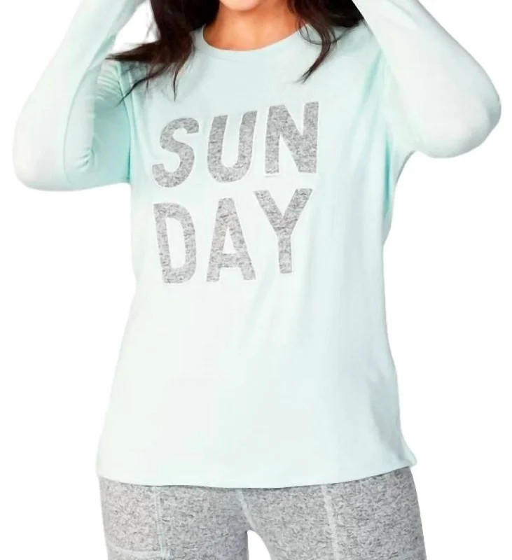 Knee - Length Women's Wool Blend Sweater Dresses in Neutral ColorsLong Sleeve Sunday Crew In Mist Knee - Length Women's Wool Blend Sweater Dresses in Neutral ColorsLong Sleeve Sunday Crew In Mist