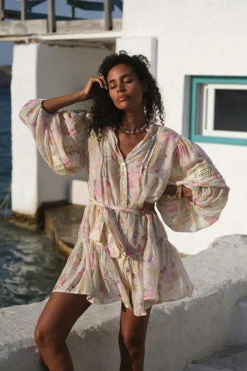 Printed Abstract Women Dress for a Modern and Artistic AppealPR tocan candy blur dress Printed Abstract Women Dress for a Modern and Artistic AppealPR tocan candy blur dress