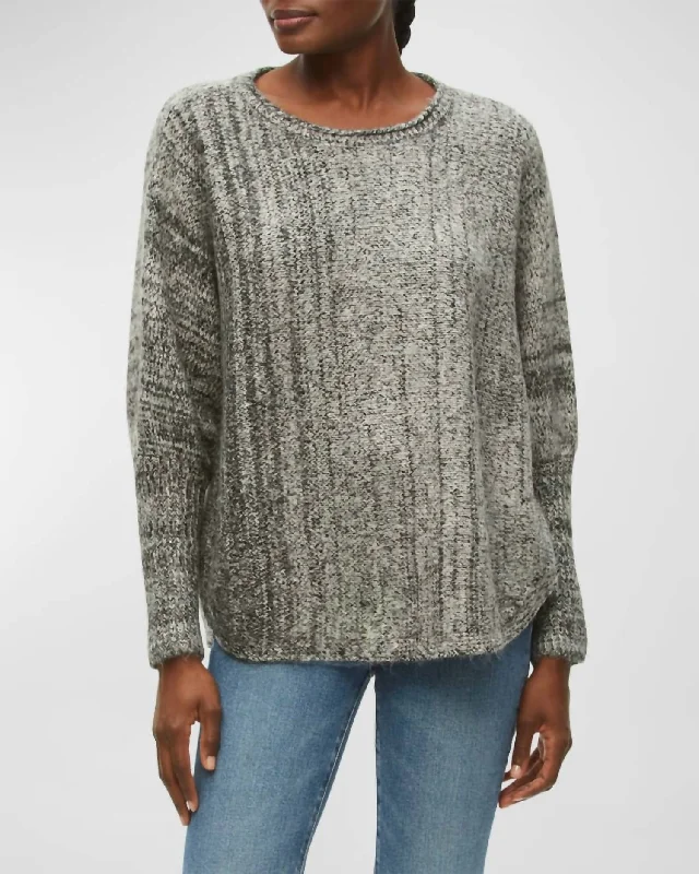 Cowl Neck Women's Cashmere Blend Sweater Dresses for WinterSelina Poncho Sweater in Shadow Combo Cowl Neck Women's Cashmere Blend Sweater Dresses for WinterSelina Poncho Sweater in Shadow Combo