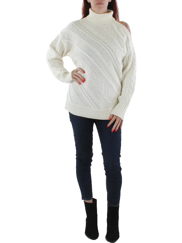 Plus Size Women's Long Sleeve Cable Knit Sweater DressesWomens Cable Knit Pullover Turtleneck Sweater Plus Size Women's Long Sleeve Cable Knit Sweater DressesWomens Cable Knit Pullover Turtleneck Sweater