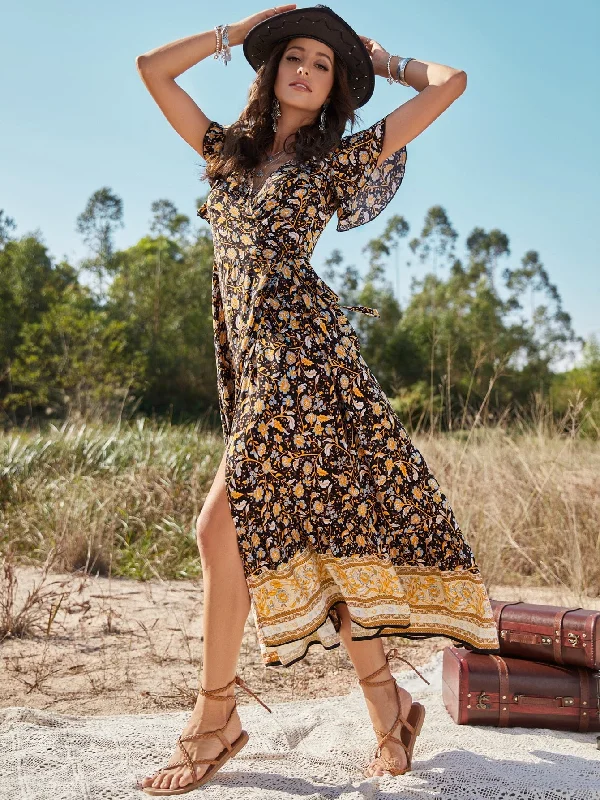 Maxi Women Dress with Floral Print for a Bohemian Vibe Maxi Women Dress with Floral Print for a Bohemian Vibe BerriesJam - Floral Print Bohemia Short Sleeve A-Line Long Dress Maxi Women Dress with Floral Print for a Bohemian Vibe Maxi Women Dress with Floral Print for a Bohemian Vibe BerriesJam - Floral Print Bohemia Short Sleeve A-Line Long Dress