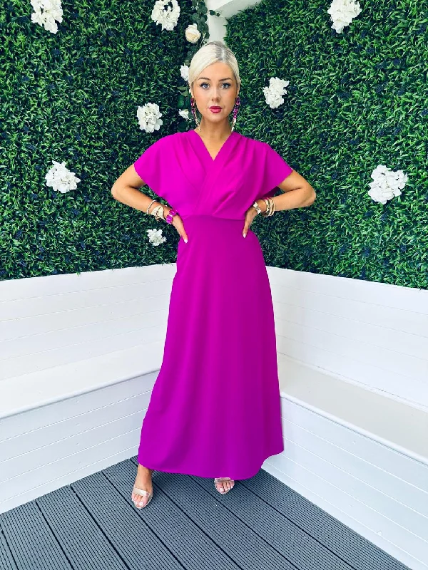 Sleeveless Women Dress in Bright Colors for Summer Parties Sleeveless Women Dress in Bright Colors for Summer Parties Gloria Occasion Maxi Dress Orchid Sleeveless Women Dress in Bright Colors for Summer Parties Sleeveless Women Dress in Bright Colors for Summer Parties Gloria Occasion Maxi Dress Orchid