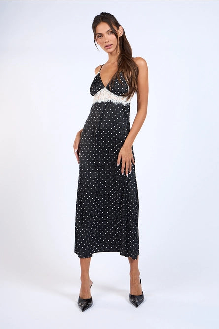 Sleeveless Women Dress in Bright Colors for Summer Parties Sleeveless Women Dress in Bright Colors for Summer Parties Satin Polka Dot Lace Midi Sleeveless Women Dress in Bright Colors for Summer Parties Sleeveless Women Dress in Bright Colors for Summer Parties Satin Polka Dot Lace Midi
