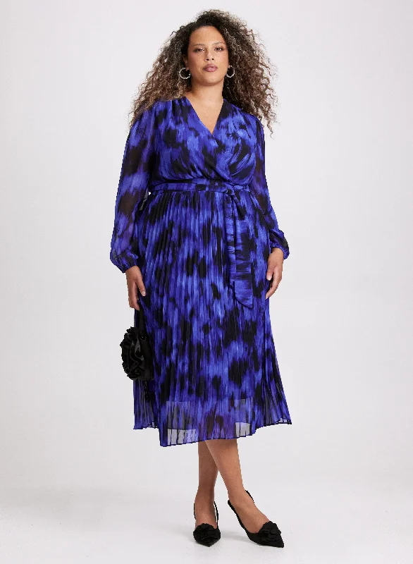 Midi dresses with cold - shoulder cutouts for a trendy styleJoseph Ribkoff - Abstract Print Crossneck Dress Midi dresses with cold - shoulder cutouts for a trendy styleJoseph Ribkoff - Abstract Print Crossneck Dress