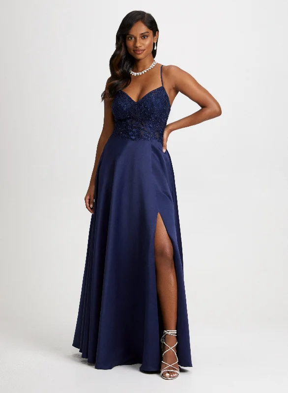 Midi dresses with off - the - shoulder necklines for a flirty lookSequin Detail V-Neck Gown Midi dresses with off - the - shoulder necklines for a flirty lookSequin Detail V-Neck Gown