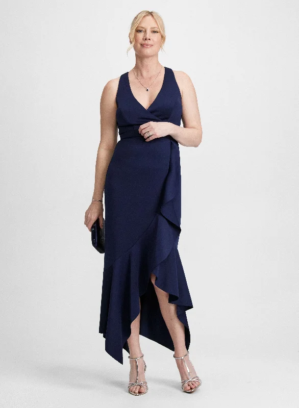 Midi dresses with ruched bodices for a feminine and fitted feelRuffled Midi Evening Dress Midi dresses with ruched bodices for a feminine and fitted feelRuffled Midi Evening Dress