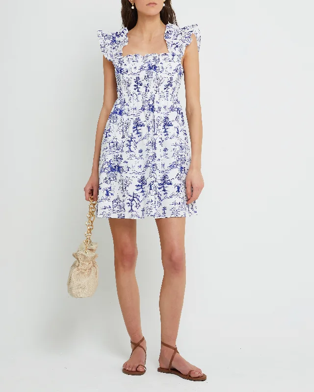 A - line midi dresses with floral prints for spring brunchesSabine Dress