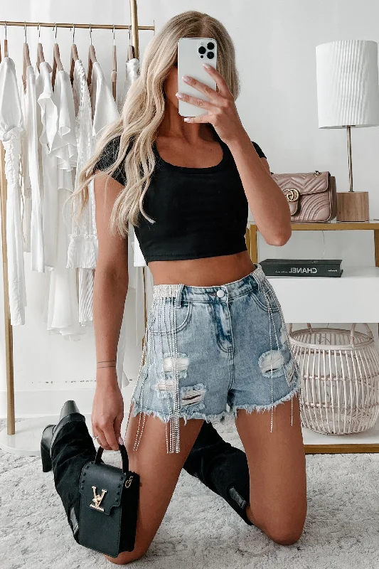 Women's Printed Floral Linen Shorts in Pastel Colors for a Summer Beach OutfitLayton Rhinestone Fringe Distressed Denim Shorts (Light Wash) Women's Printed Floral Linen Shorts in Pastel Colors for a Summer Beach OutfitLayton Rhinestone Fringe Distressed Denim Shorts (Light Wash)