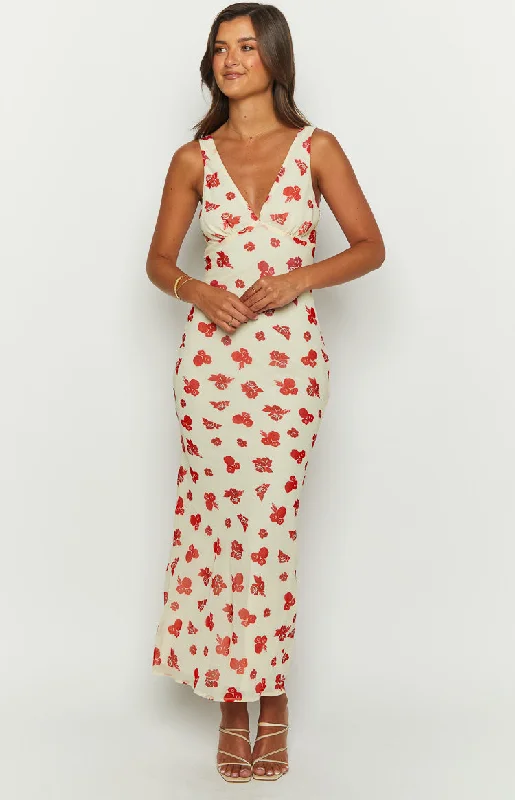 Maxi dresses with geometric prints for a contemporary aestheticAlonica Rosie Cream Maxi Dress Maxi dresses with geometric prints for a contemporary aestheticAlonica Rosie Cream Maxi Dress