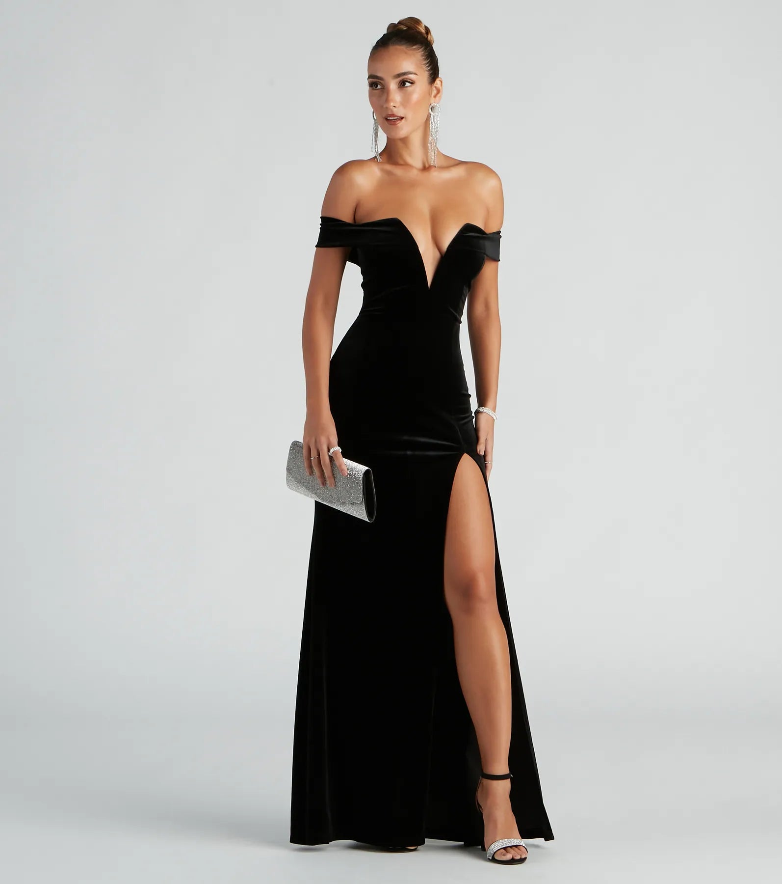 Maxi dresses with pocket details for added functionalityKerri Formal Velvet Mermaid Dress Maxi dresses with pocket details for added functionalityKerri Formal Velvet Mermaid Dress