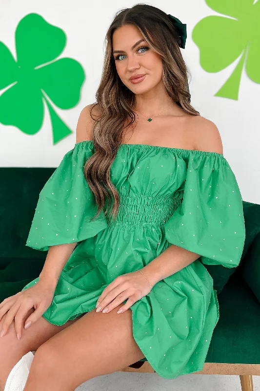 Sheer mini dresses with lace insertsCatriona Off The Shoulder Rhinestone Detail Mini Dress (Green) Sheer mini dresses with lace insertsCatriona Off The Shoulder Rhinestone Detail Mini Dress (Green)