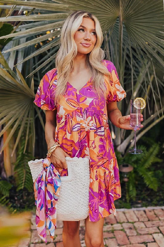 Mini dresses with high - low hems for a modern twistSt. Barts Brunch Floral Mini Dress Mini dresses with high - low hems for a modern twistSt. Barts Brunch Floral Mini Dress