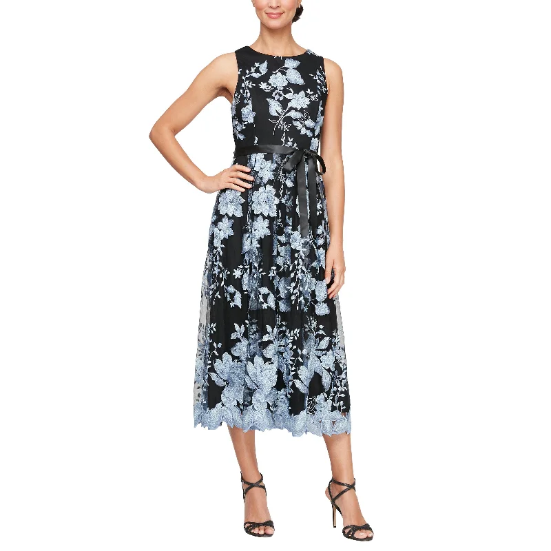 Sequined cocktail dresses with a mermaid silhouetteAlex Evenings 51171186 Short Cocktail Midi Length Floral Dress Sequined cocktail dresses with a mermaid silhouetteAlex Evenings 51171186 Short Cocktail Midi Length Floral Dress