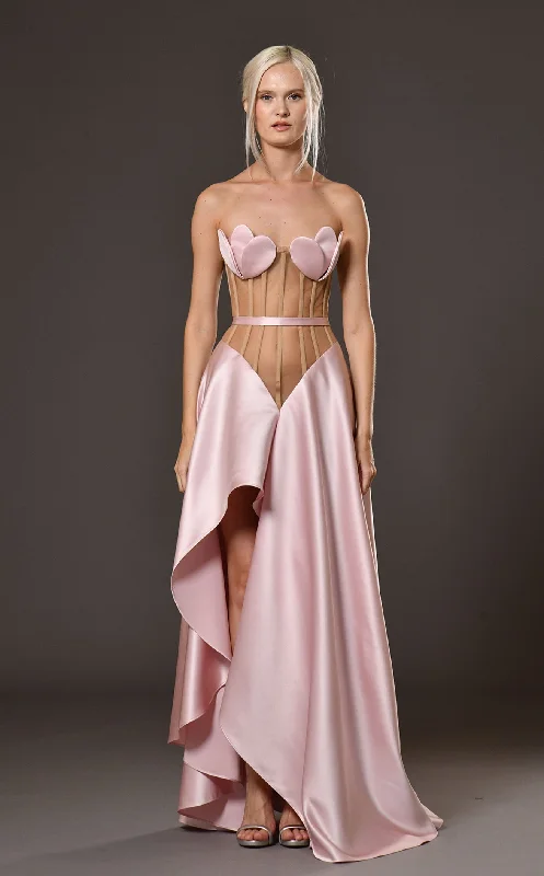 Formal dresses with empire waists and organza overlays for a feminine lookJean Louis Sabaji 600827 Dress Formal dresses with empire waists and organza overlays for a feminine lookJean Louis Sabaji 600827 Dress