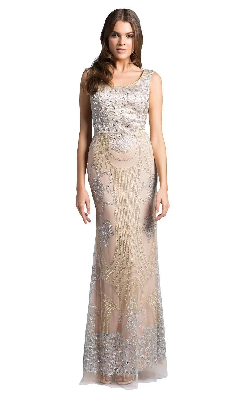 Formal dresses with cold - shoulder ruffled sleeves and floral prints for a romantic and trendy formal styleLara 33622 Dress Formal dresses with cold - shoulder ruffled sleeves and floral prints for a romantic and trendy formal styleLara 33622 Dress