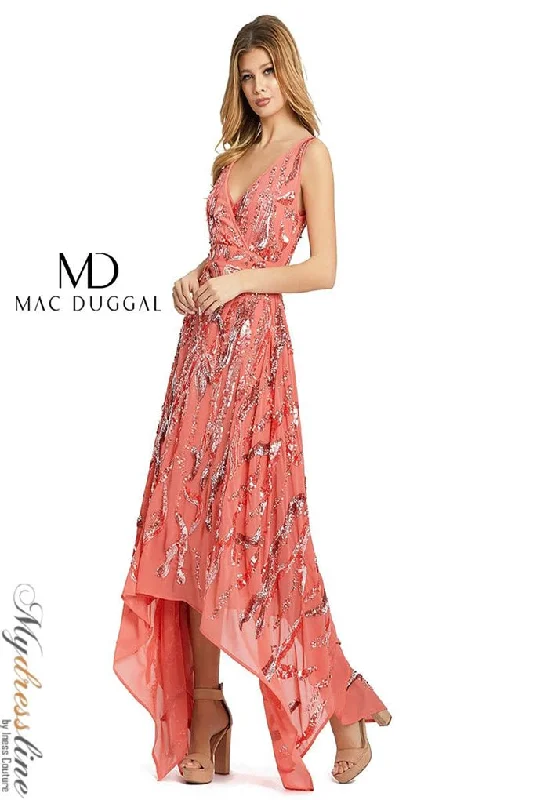 Formal dresses with tiered lace skirts and off - the - shoulder necklines for a feminine and elegant formal appearanceMac Duggal 10524D Formal dresses with tiered lace skirts and off - the - shoulder necklines for a feminine and elegant formal appearanceMac Duggal 10524D