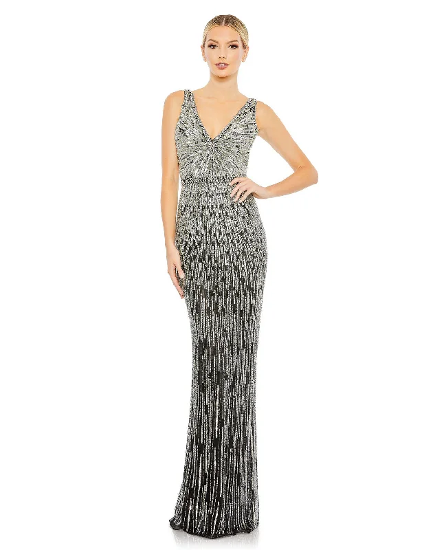 Metallic maxi dresses for a glamorous New Year's Eve party Metallic maxi dresses for a glamorous New Year's Eve party Mac Duggal 5483 Prom Formal Long Fitted Sequin Dress Metallic maxi dresses for a glamorous New Year's Eve party Metallic maxi dresses for a glamorous New Year's Eve party Mac Duggal 5483 Prom Formal Long Fitted Sequin Dress