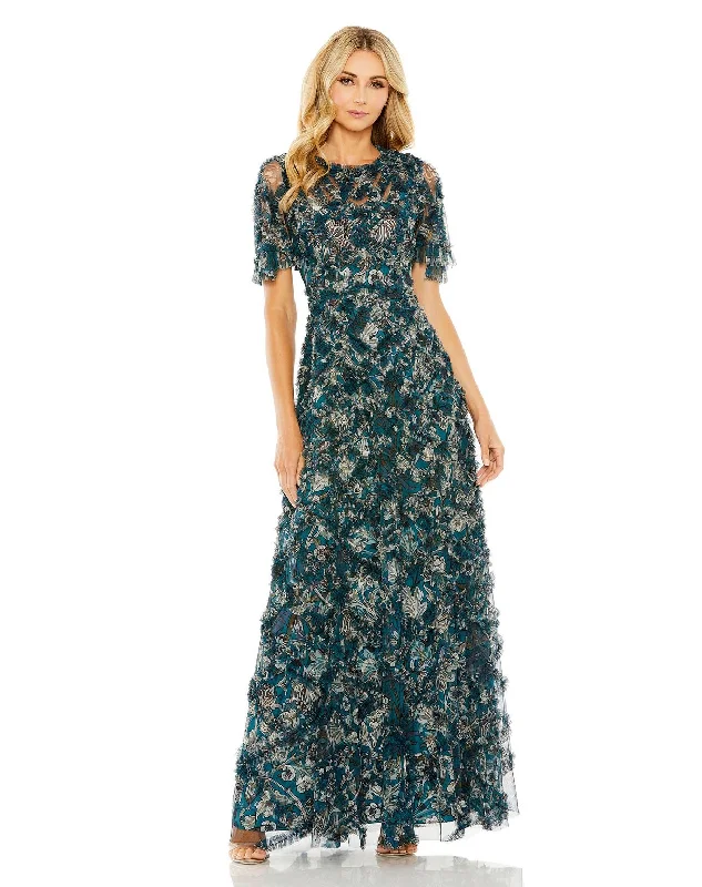 Maxi dresses with balloon sleeves for a vintage - inspired style Maxi dresses with balloon sleeves for a vintage - inspired style Mac Duggal 8043 Long Floral Print Formal Dress Maxi dresses with balloon sleeves for a vintage - inspired style Maxi dresses with balloon sleeves for a vintage - inspired style Mac Duggal 8043 Long Floral Print Formal Dress