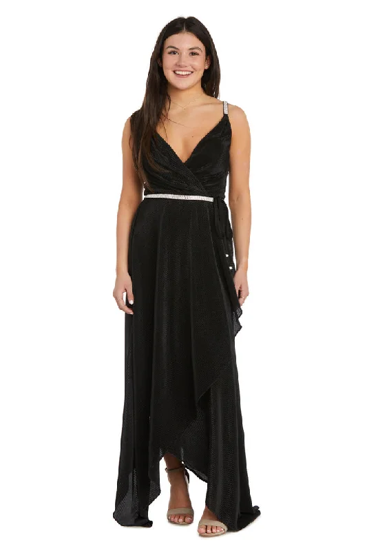 Cocktail dresses with a metallic - embroidered pattern and a midi - hemNightway 22268 Long Formal High Low Evening Dress Cocktail dresses with a metallic - embroidered pattern and a midi - hemNightway 22268 Long Formal High Low Evening Dress