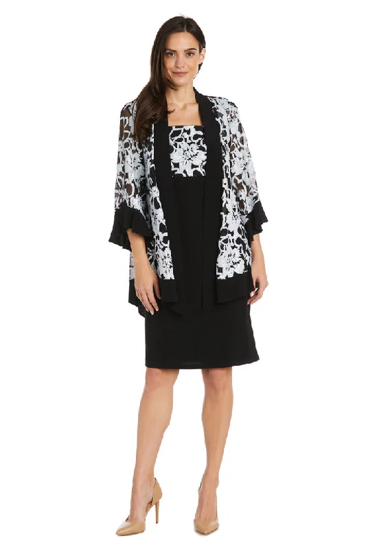 Cocktail dresses with a pleated skirt and a square necklineR&M Richards 1654 Short Mother of the Bride Jacket Dress Cocktail dresses with a pleated skirt and a square necklineR&M Richards 1654 Short Mother of the Bride Jacket Dress