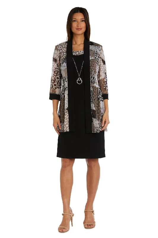 Cocktail dresses with an abstract print and a high - low hemlineR&M Richards 9703 Two Piece Short Mother of the Bride Jacket Dress Cocktail dresses with an abstract print and a high - low hemlineR&M Richards 9703 Two Piece Short Mother of the Bride Jacket Dress