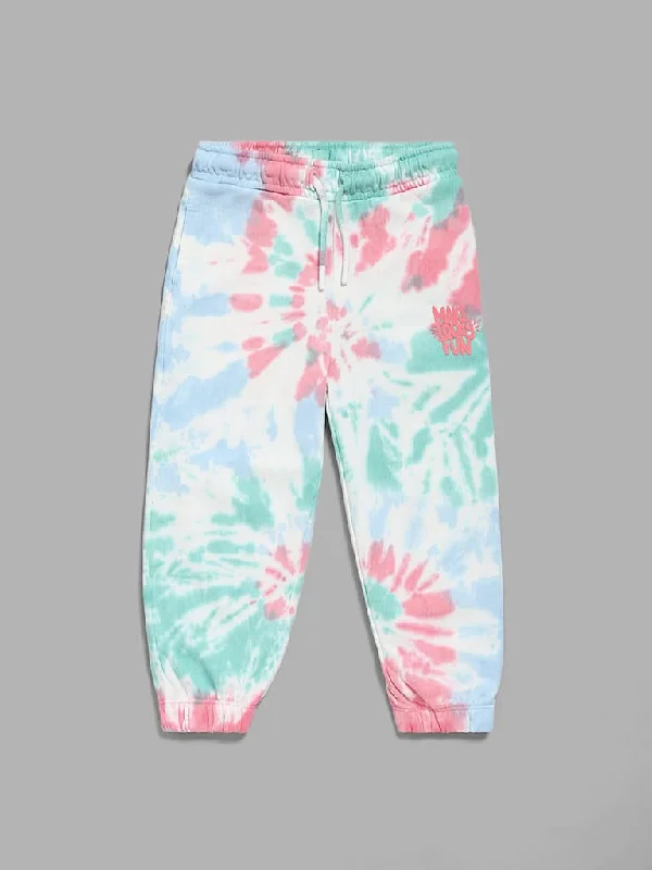Bermuda Women Shorts for a Classic and Sophisticated LookHOP Kids Multicolour Tie-Dye Printed Joggers Bermuda Women Shorts for a Classic and Sophisticated LookHOP Kids Multicolour Tie-Dye Printed Joggers