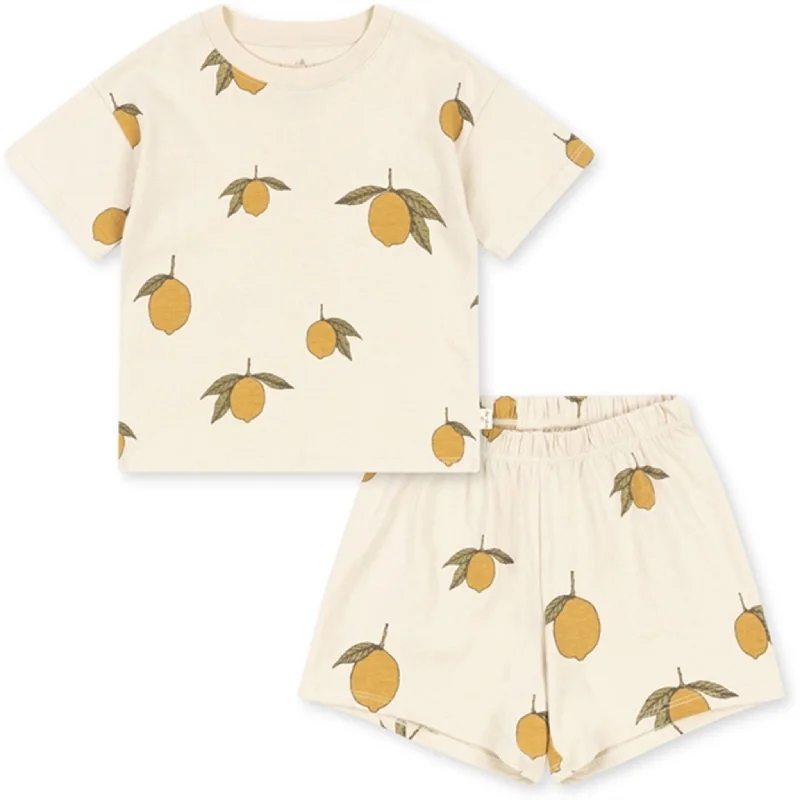 High - Waisted Women Shorts for a Retro and Flattering LookKonges Sløjd Mon Grand Citron 2-pack Lin Set High - Waisted Women Shorts for a Retro and Flattering LookKonges Sløjd Mon Grand Citron 2-pack Lin Set