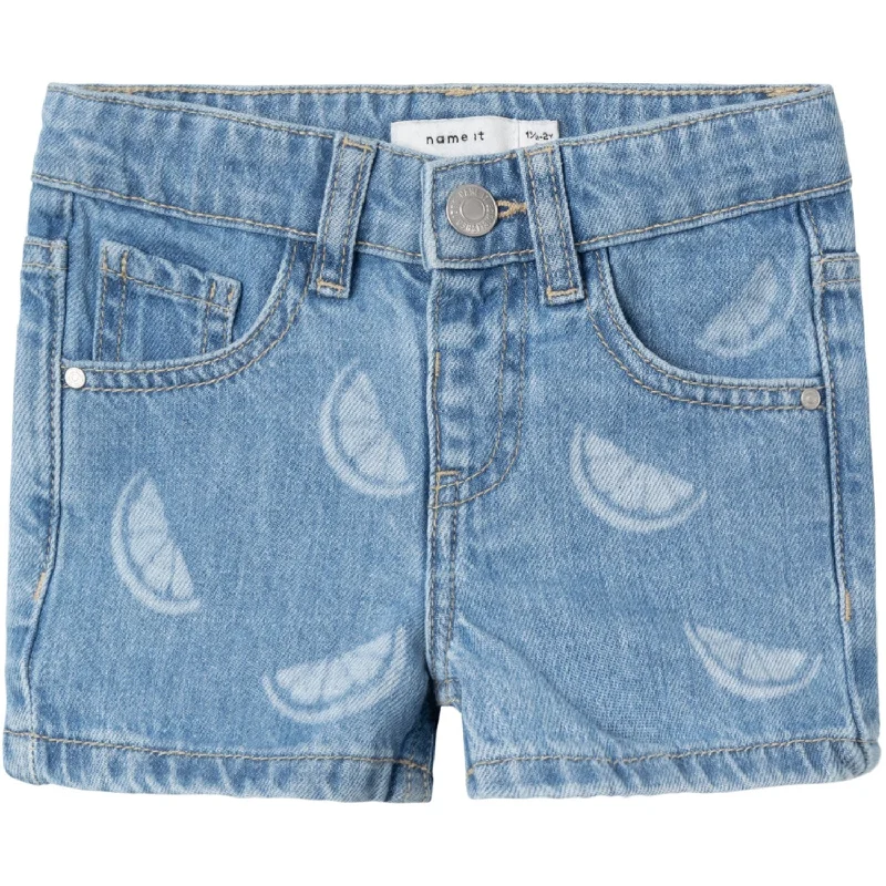 Patterned Geometric Women Shorts for a Modern AppealName It Denim Blue Citrus Rose Regular Denim Shorts Patterned Geometric Women Shorts for a Modern AppealName It Denim Blue Citrus Rose Regular Denim Shorts