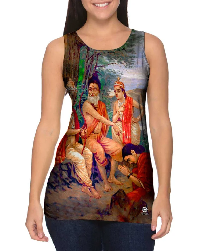 Plus Size Women's Side - Slit Tank Tops in Metallic ShadesRaja Ravi Varma - "Release of Ahalya " Plus Size Women's Side - Slit Tank Tops in Metallic ShadesRaja Ravi Varma - "Release of Ahalya "