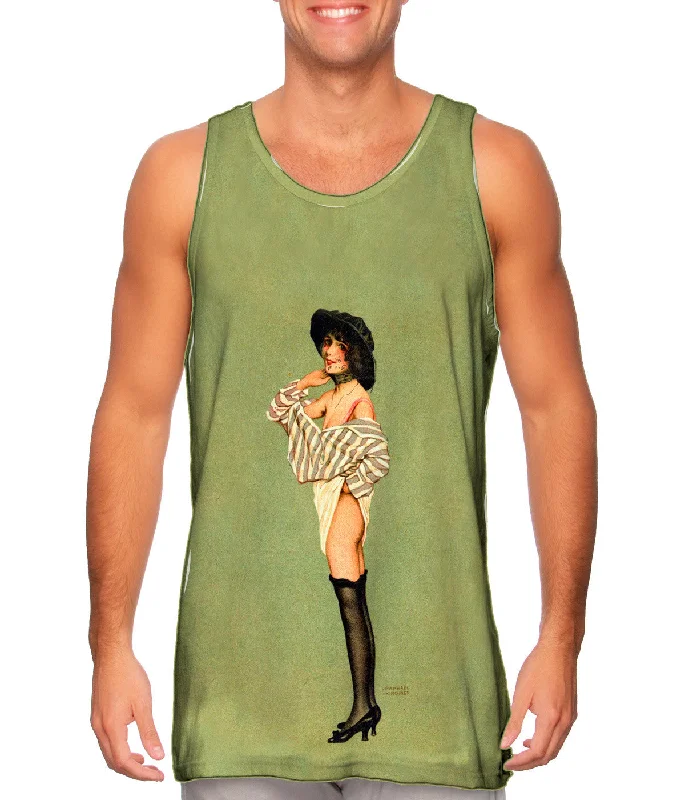 Plus Size Women's Criss - Cross Back Tank Tops in Neon ColorsRaphael Kirchner - "Premiere Veil" Plus Size Women's Criss - Cross Back Tank Tops in Neon ColorsRaphael Kirchner - "Premiere Veil"