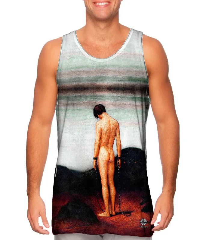 One - Shoulder Women's Rayon Blend Tank Tops for a Flowy LookSascha Schneide - "The Feeling of Dependence " (1920) One - Shoulder Women's Rayon Blend Tank Tops for a Flowy LookSascha Schneide - "The Feeling of Dependence " (1920)