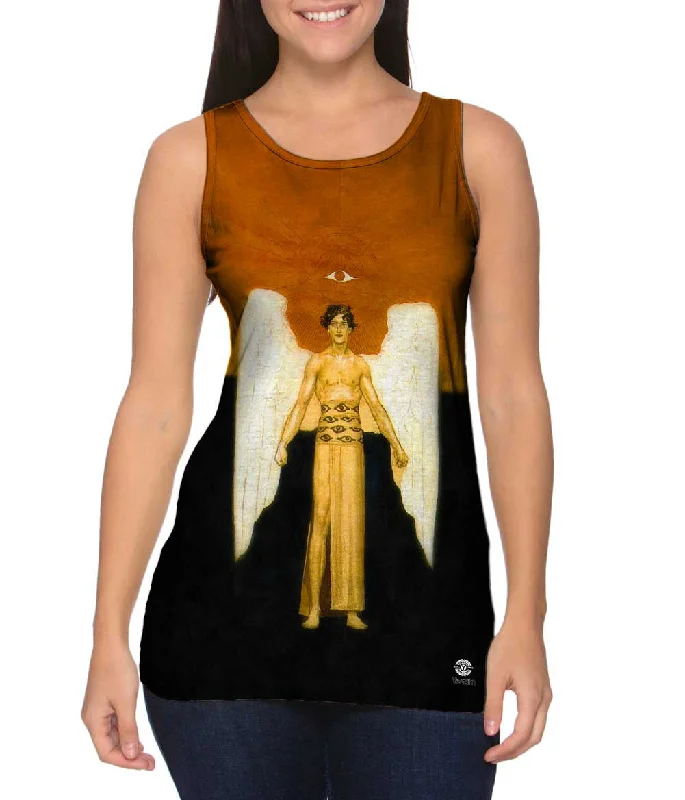 V - Neck Women's Moisture - Wicking Tank Tops for RunningSascha Schneider - "Old Surehand" (1904) V - Neck Women's Moisture - Wicking Tank Tops for RunningSascha Schneider - "Old Surehand" (1904)