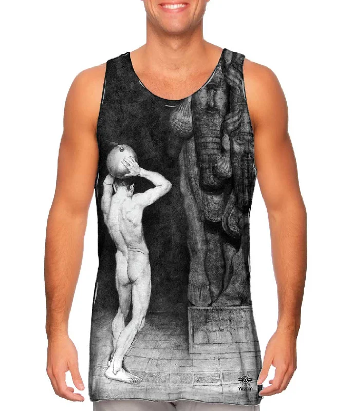 Square Neck Women's Organic Cotton Tank Tops in Earth TonesSascha Schneider - "The Anarchist" Square Neck Women's Organic Cotton Tank Tops in Earth TonesSascha Schneider - "The Anarchist"