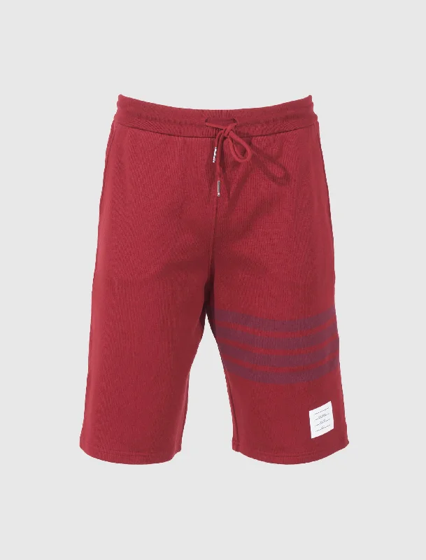 Twill Women Shorts with a Smooth Texture and DurabilityDOUBLE FACE KNIT 4-BAR SWEATSHORTS Twill Women Shorts with a Smooth Texture and DurabilityDOUBLE FACE KNIT 4-BAR SWEATSHORTS