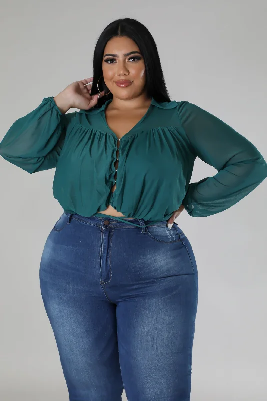 Mesh Bodysuits for a Bold and Edgy Fashion StatementSamera Top
