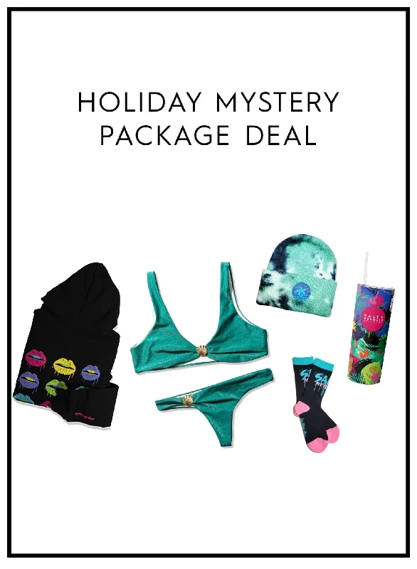 Push - up bikini top to enhance the bust for a confident beach appearanceHoliday Mystery Package Deal Push - up bikini top to enhance the bust for a confident beach appearanceHoliday Mystery Package Deal
